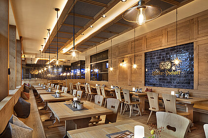 Restaurant mit Klimaanlage in Berlin – klimatisierter Gastraum im Maximilians Berlin